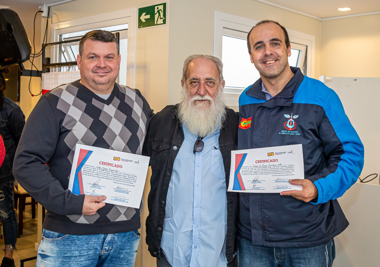 Diretores do Sindicato participam de Curso de Formação